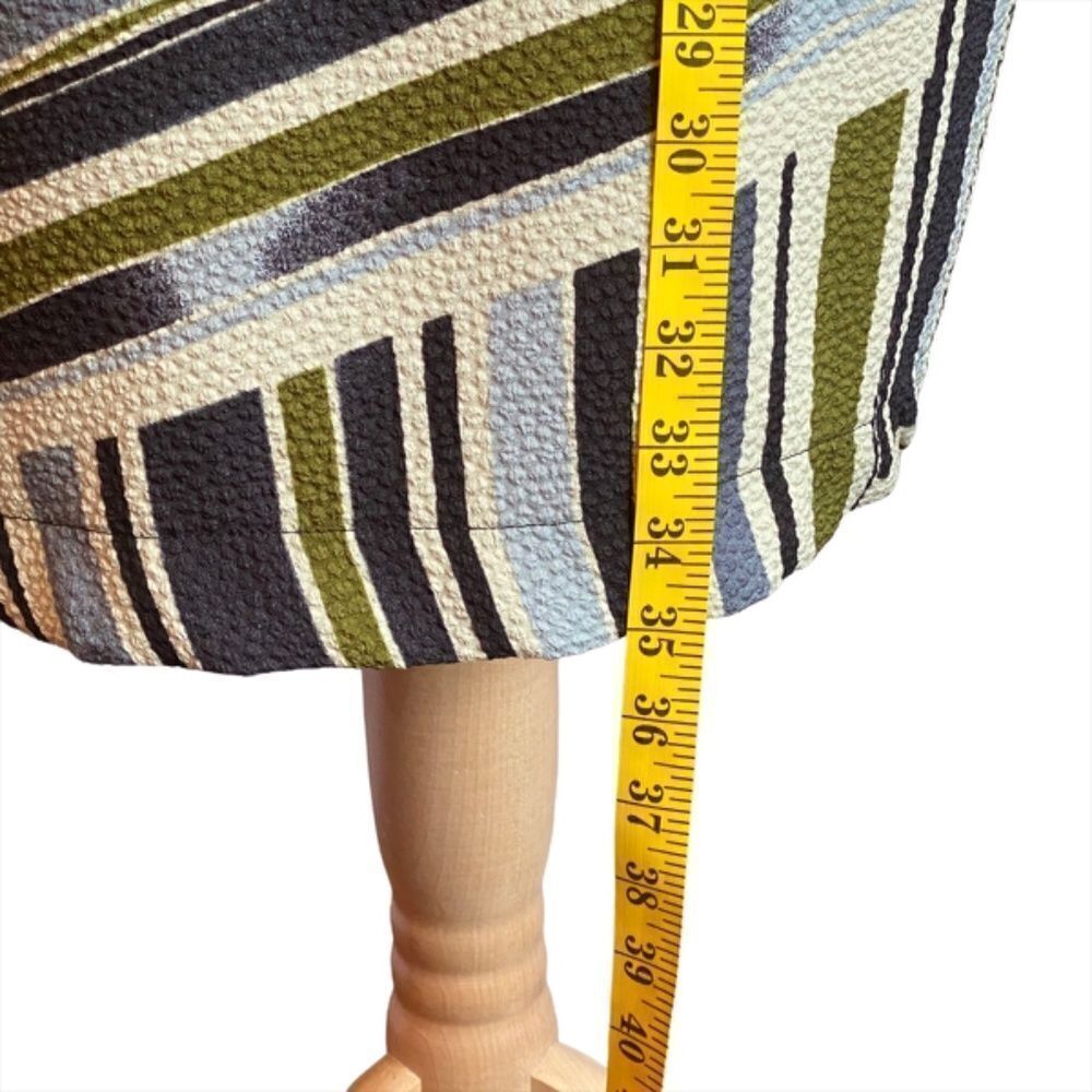 0176 Anthropology Weston Wear Boho Geometric Dress Tunic Size M New - Picture 4 of 10